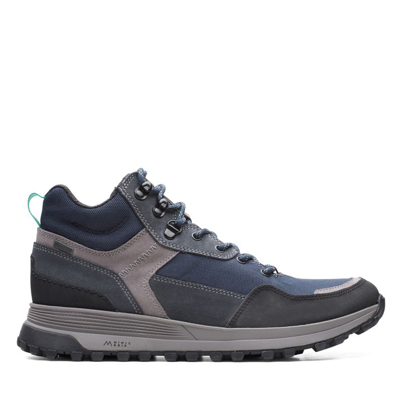 Clarks ATL Trek Hi GORE-TEX Stiefeletten Navy | 72143151