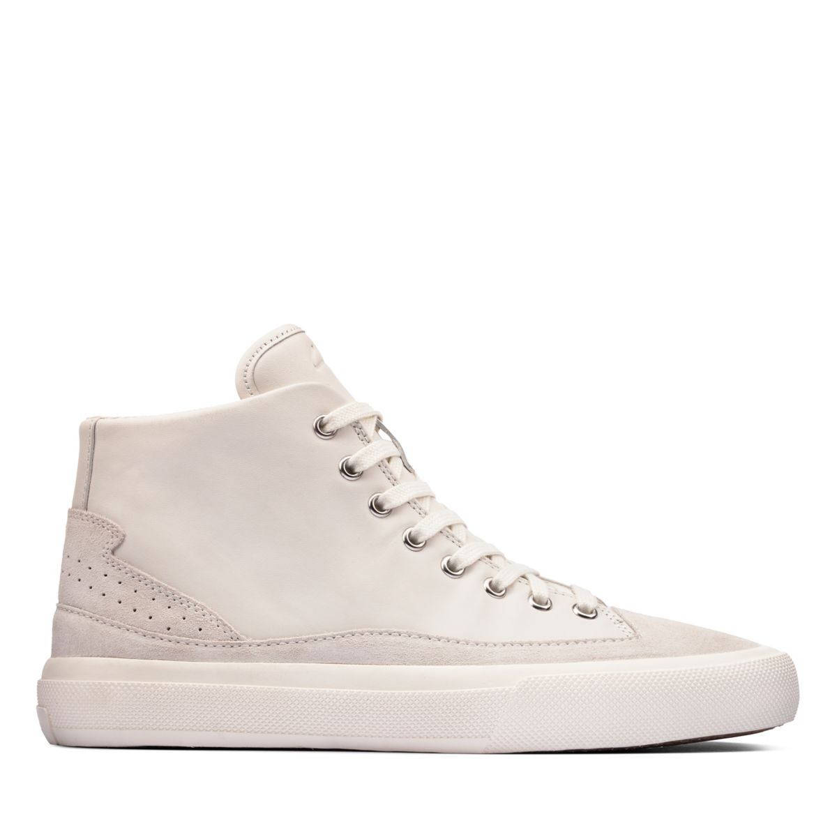 Clarks Aceley Rits Hi Sneakers Weiß | 87976369