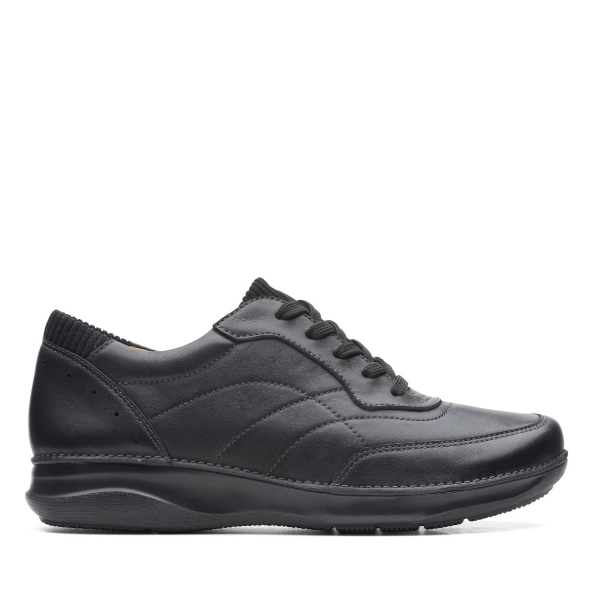 Clarks Appley Tie Sneakers Schwarz | 56346983