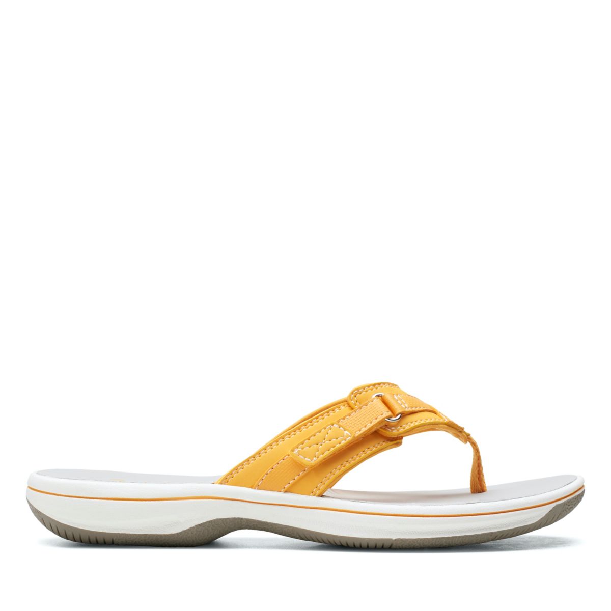 Clarks BREEZE SEA Flip Flops Gelb | 56621950