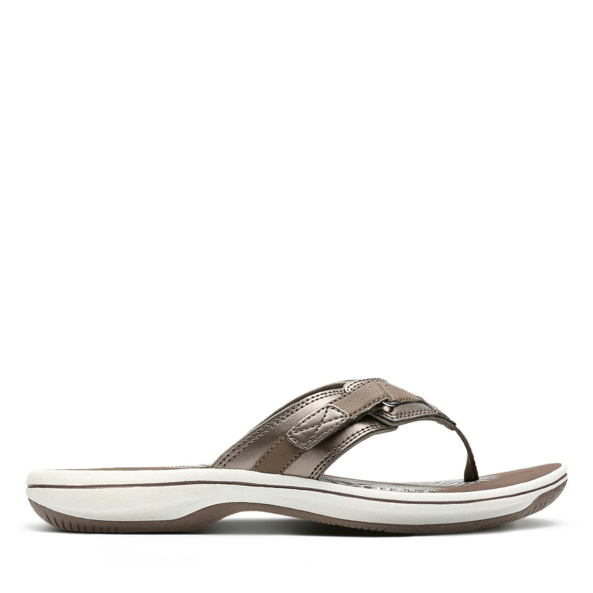 Clarks BREEZE SEA Flip Flops Gold | 61110665