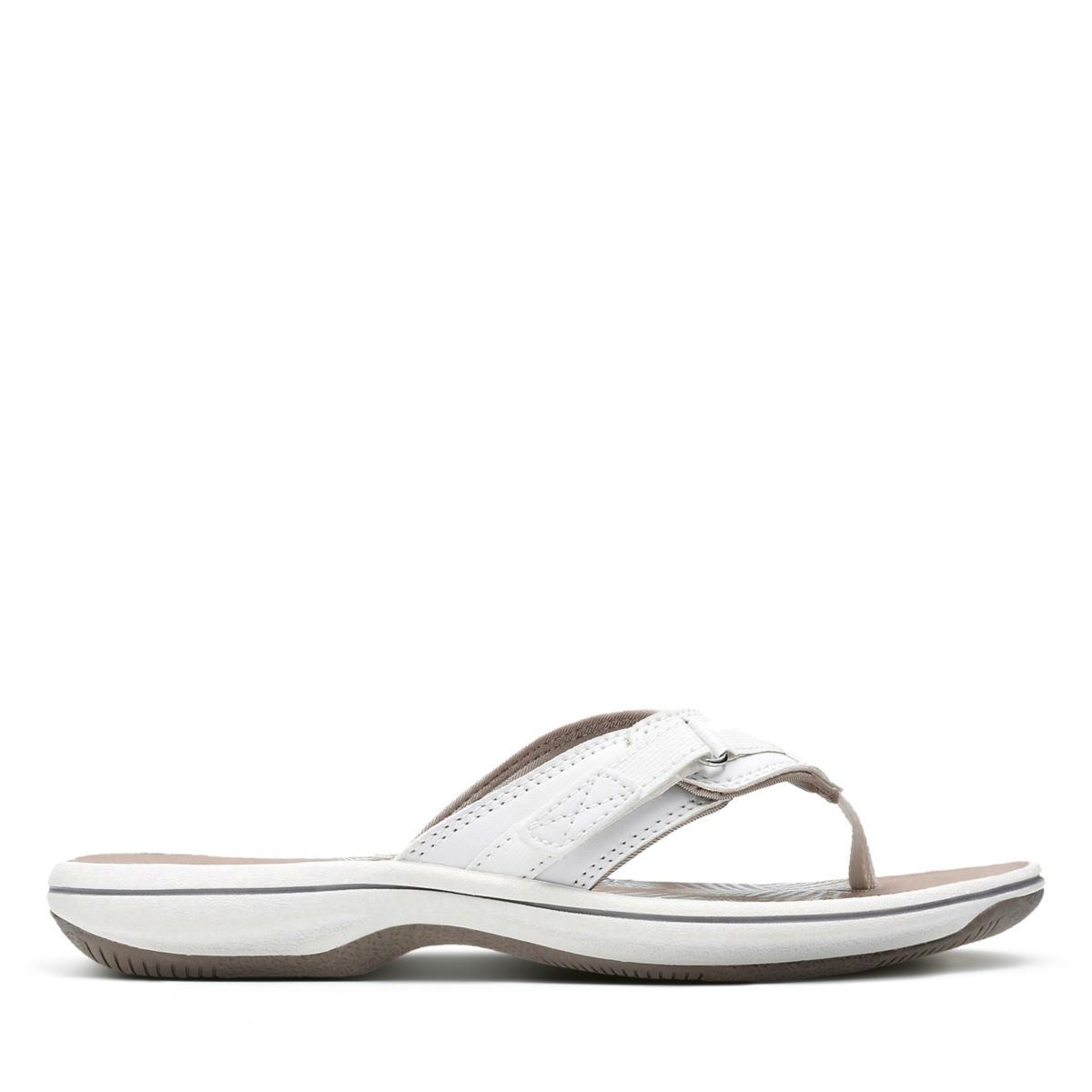 Clarks BREEZE SEA Flip Flops Weiß | 11694447