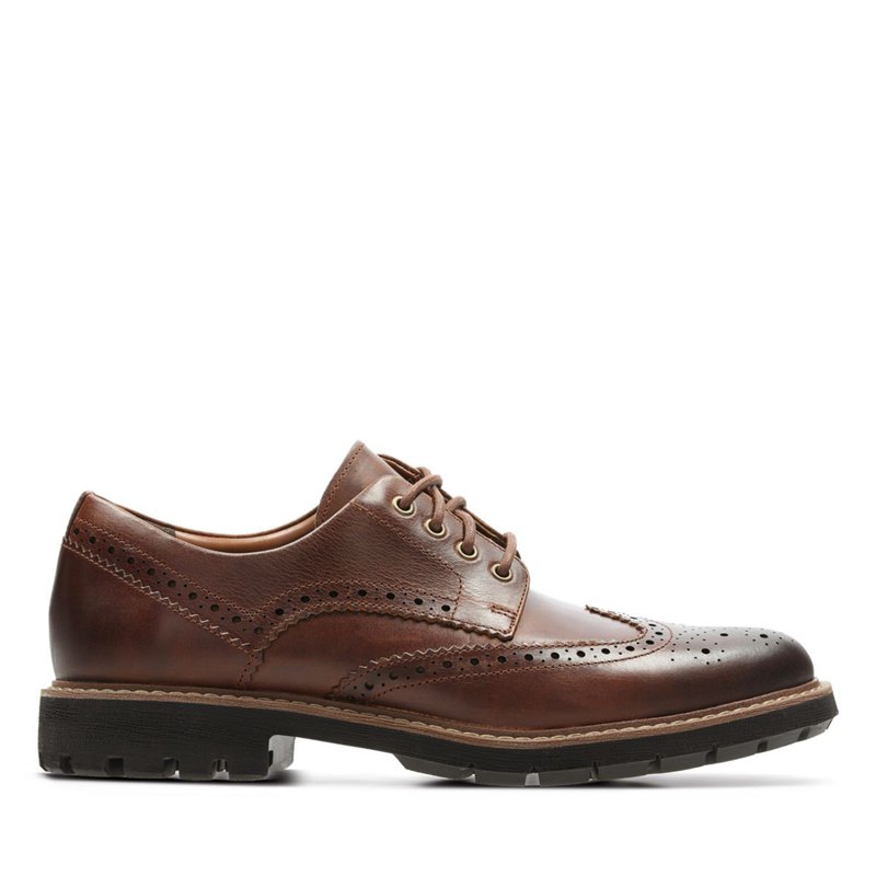 Clarks Batcombe Wing Brogues DunkelBraun | 2913537