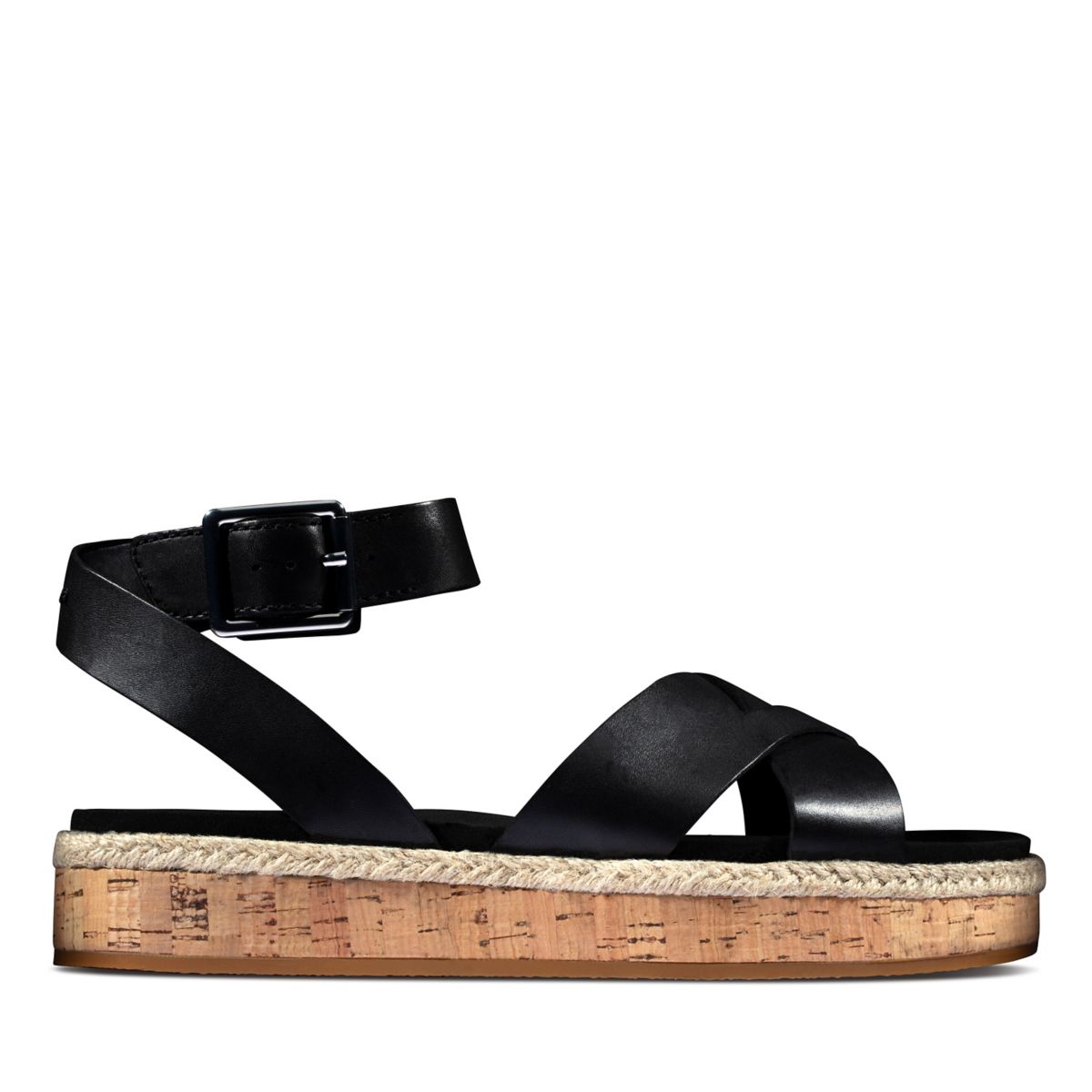 Clarks Botanic Poppy Sandalen Schwarz | 72463250