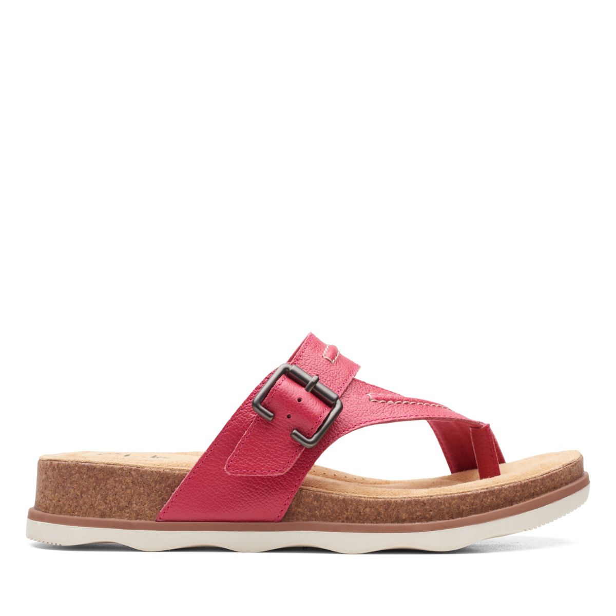 Clarks Brynn Madi Flip Flops Fuchsie | 73944823