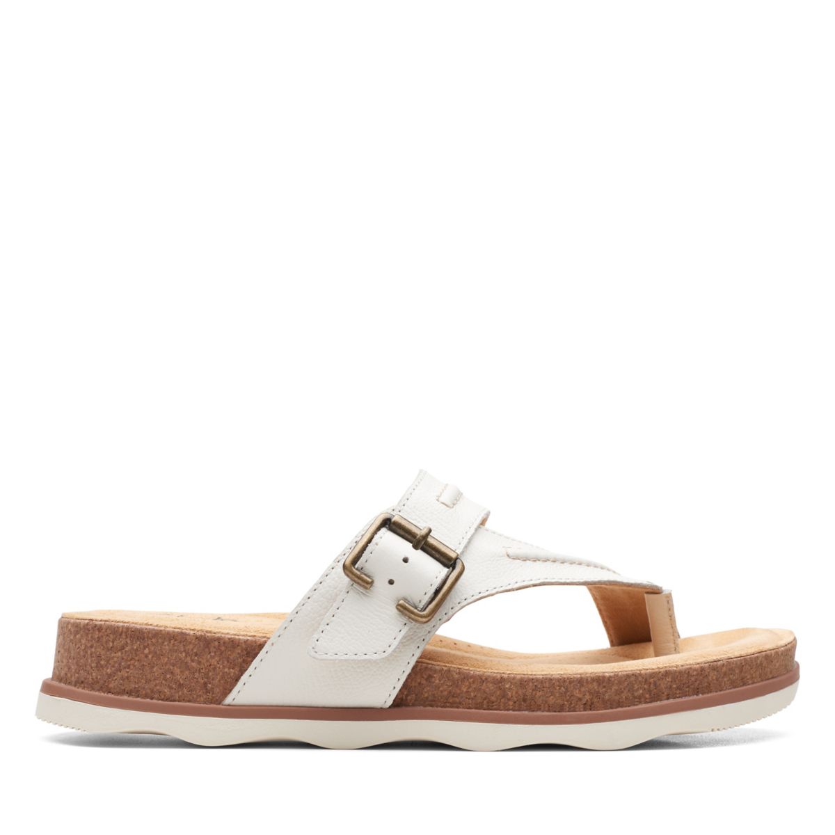 Clarks Brynn Madi Flip Flops Weiß | 51339888