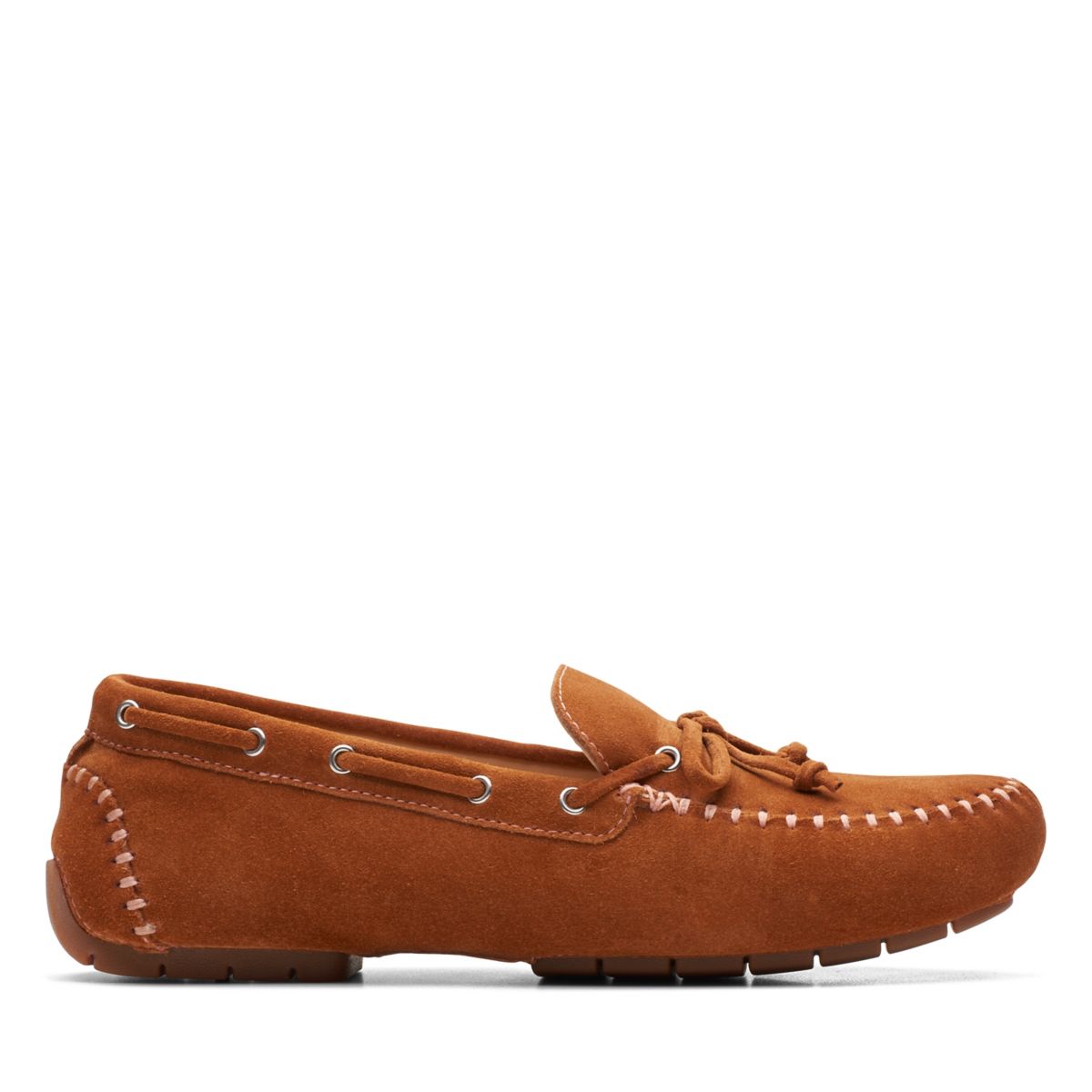 Clarks C Mocc Tie Loafers Braun | 75665329