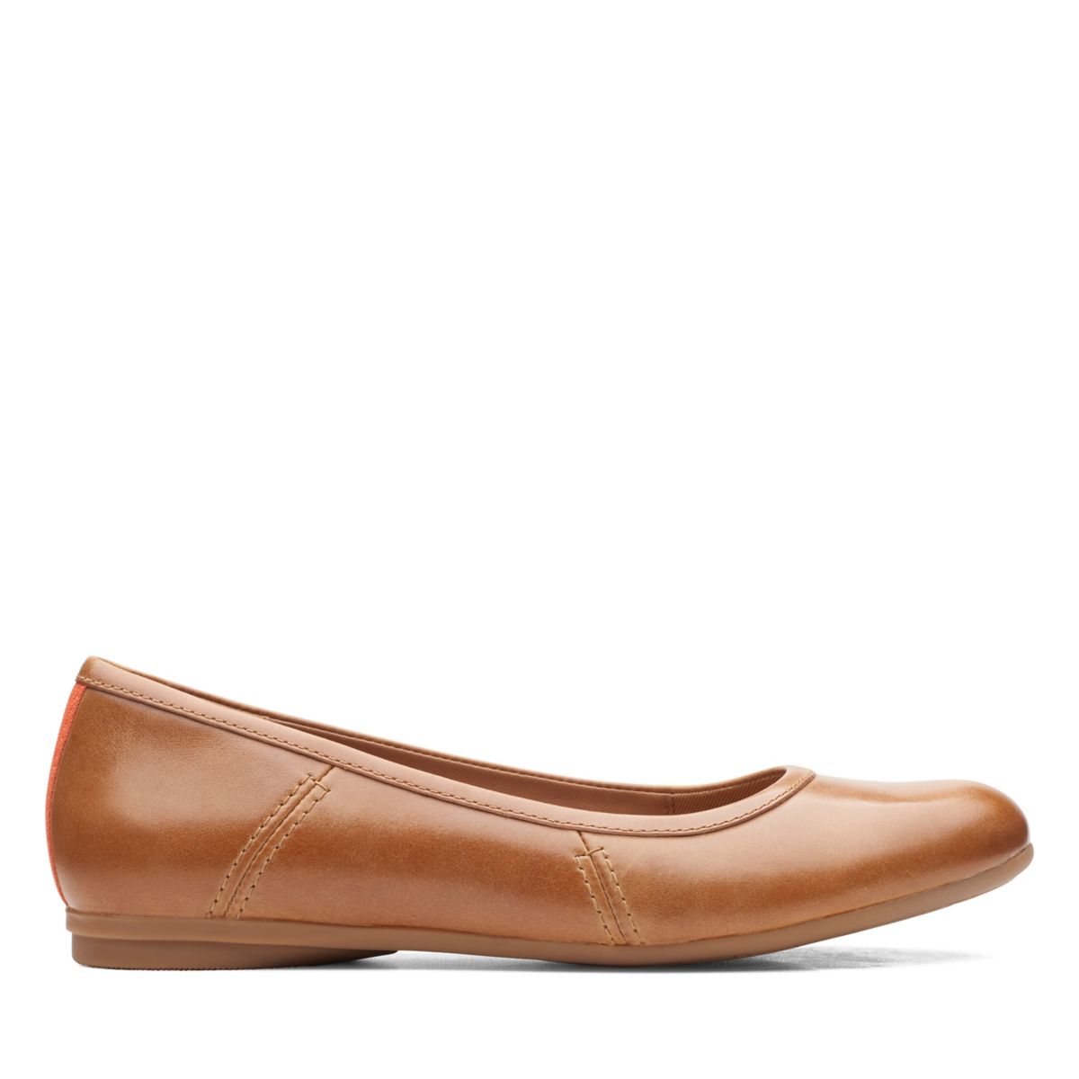 Clarks Canebay Plain Ballerinas DunkelBraun | 26253764
