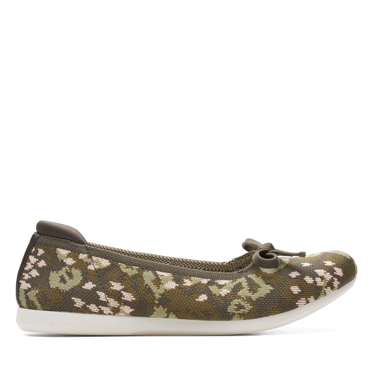 Clarks Carly Hope Ballerinas DunkelOlivgrün | 97309344