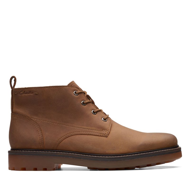 Clarks Chard Mid Stiefeletten DunkelBraun | 90447248