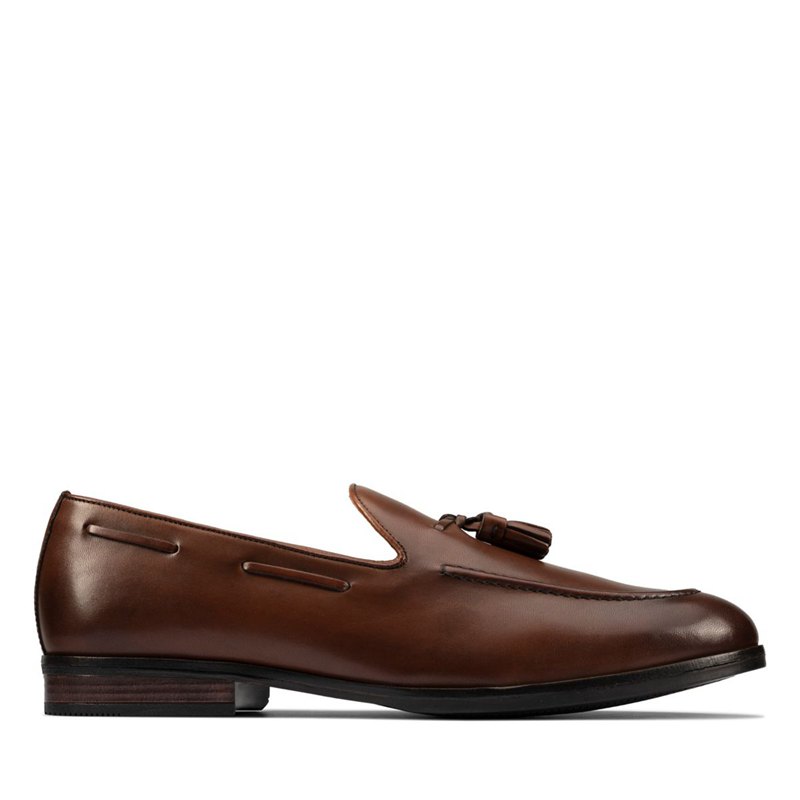 Clarks Citi Stride Slip Loafers Braun | 35374573