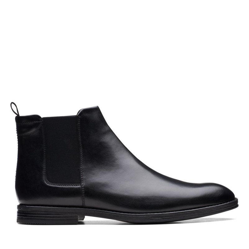 Clarks Citi Stride Top Chelsea Stiefel Schwarz | 76020058