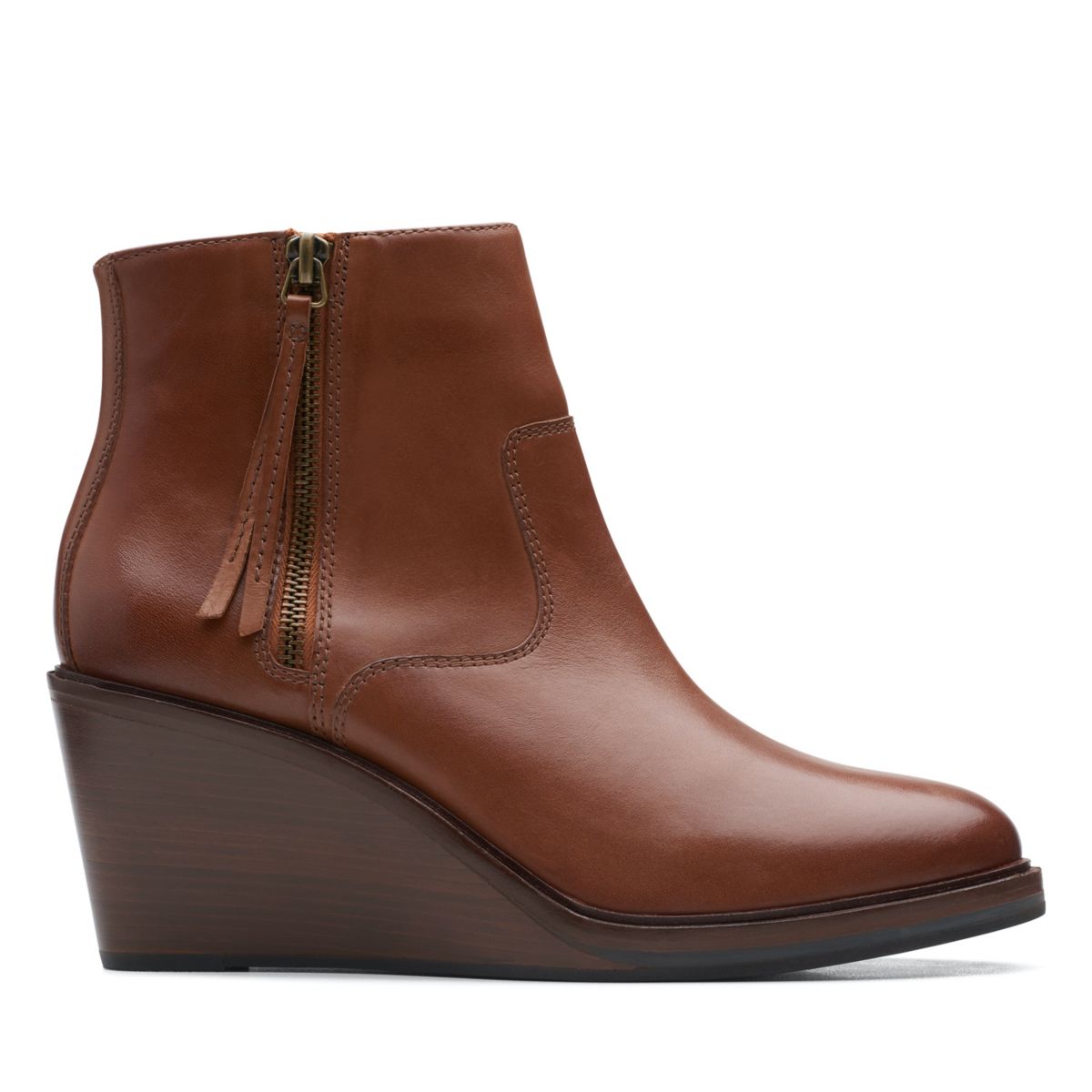 Clarks Clarkdale 2 Rits Stiefeletten DunkelBraun | 37083529
