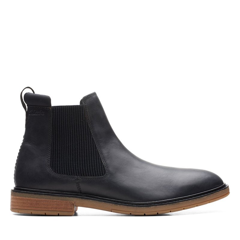 Clarks Clarkdale Hall Chelsea Stiefel Schwarz | 42286566