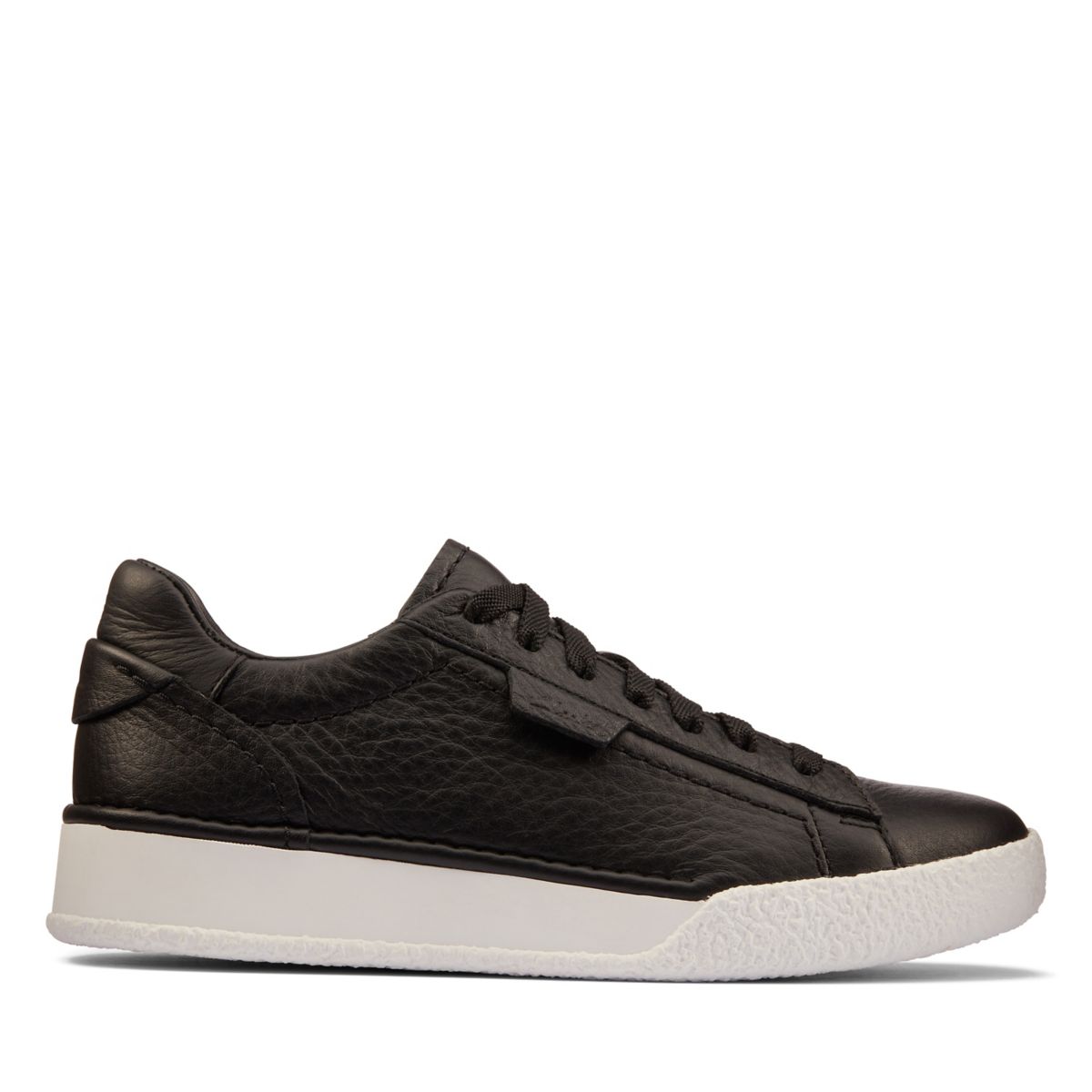 Clarks Craft Cup Spitze Sneakers Schwarz | 7157359