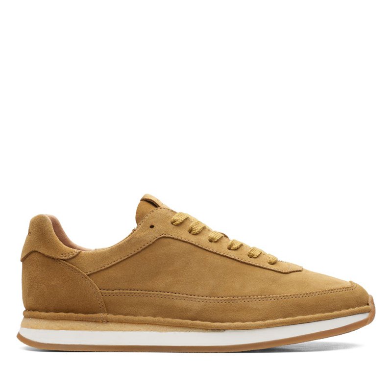 Clarks Craft Run Spitze Sneakers Khaki | 29493854