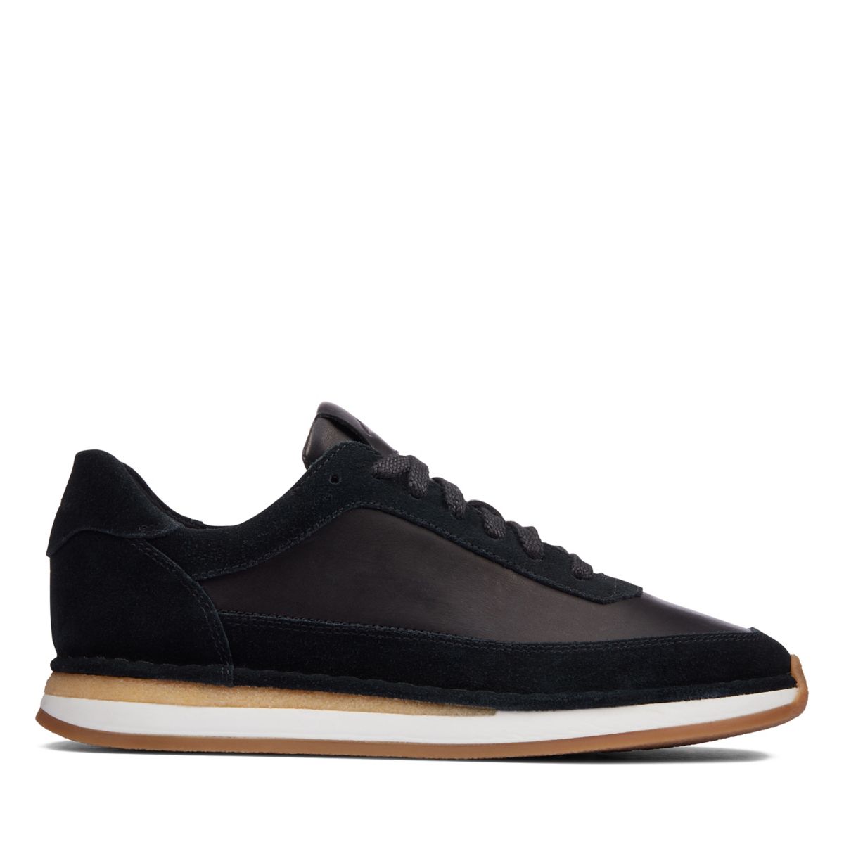 Clarks Craft Run Spitze Sneakers Schwarz | 80178530
