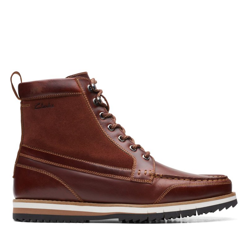 Clarks Durston Hi Stiefeletten Braun | 47574123