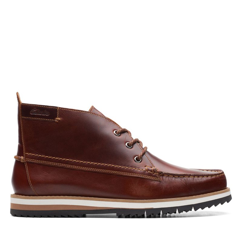 Clarks Durston Mid Stiefeletten Braun | 64164913
