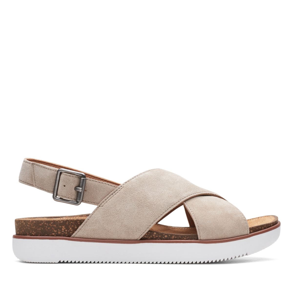 Clarks Elayne Cross Sandalen Braun | 32642672