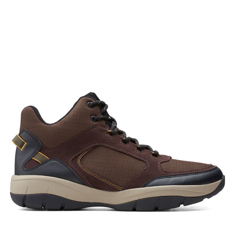 Clarks Ervin Mid Stiefeletten Braun | 72159138