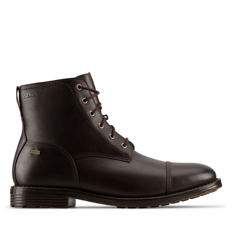 Clarks Foxwell Hi GORE-TEX Stiefeletten Braun | 65596930