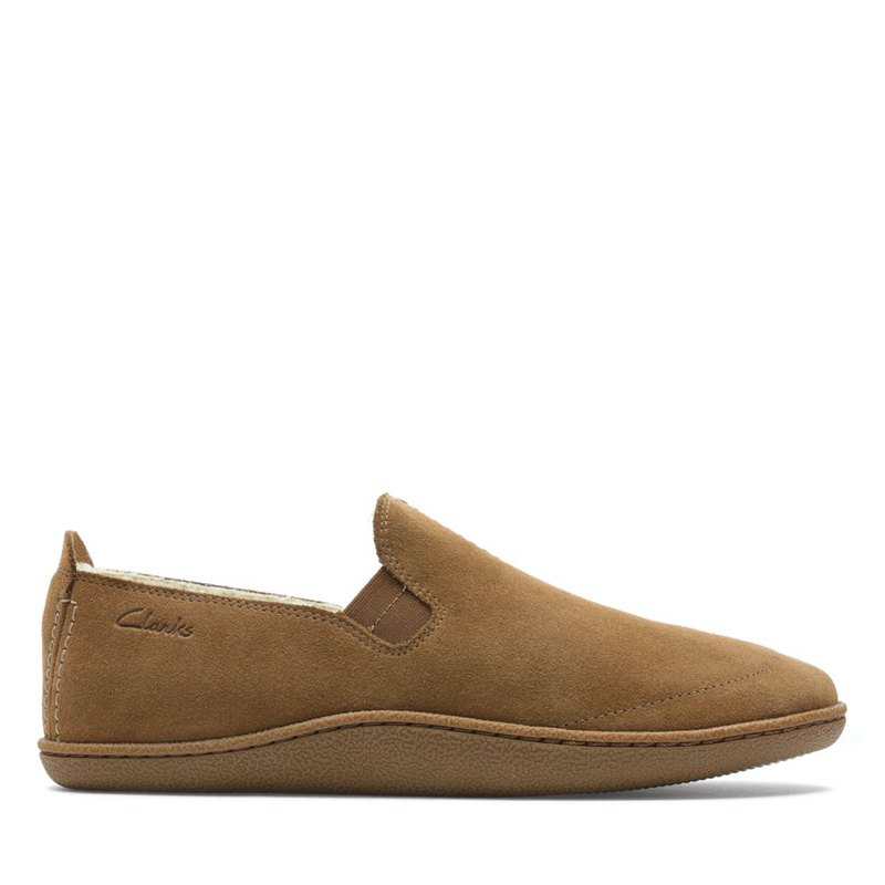 Clarks Home Mocc Slip On Braun | 33589179