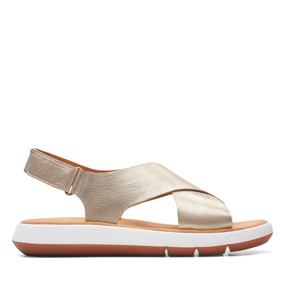 Clarks Jemsa Cross Sandalen Gold | 81011713