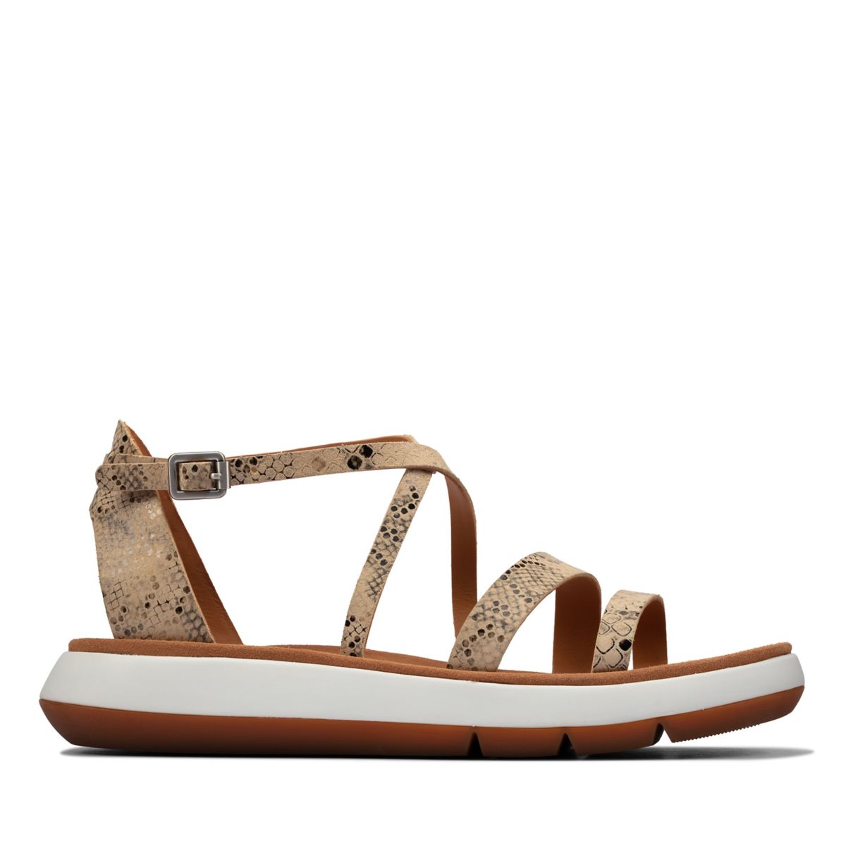 Clarks Jemsa Riemen Sandalen Grau | 95367098