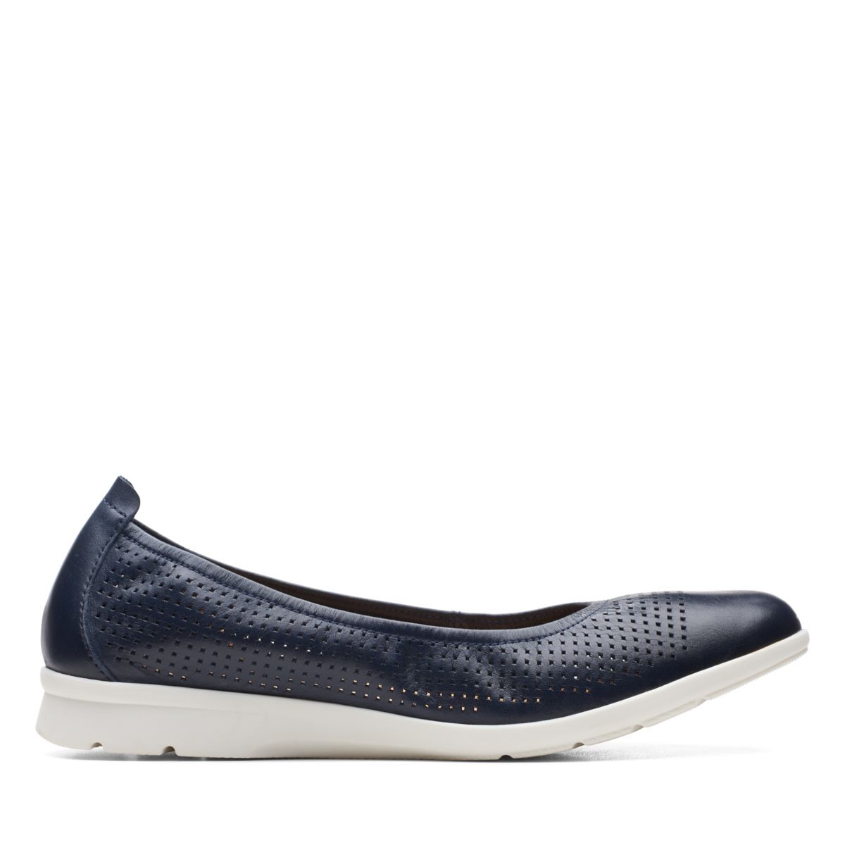 Clarks Jenette Ease Ballerinas Navy | 10777829