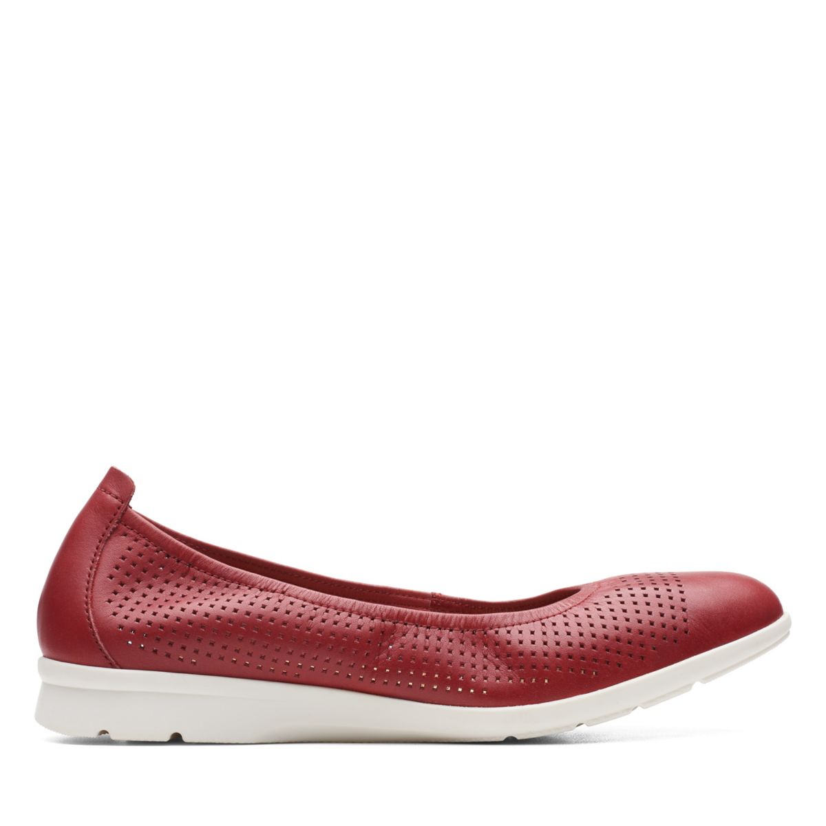 Clarks Jenette Ease Ballerinas Rot | 43648093