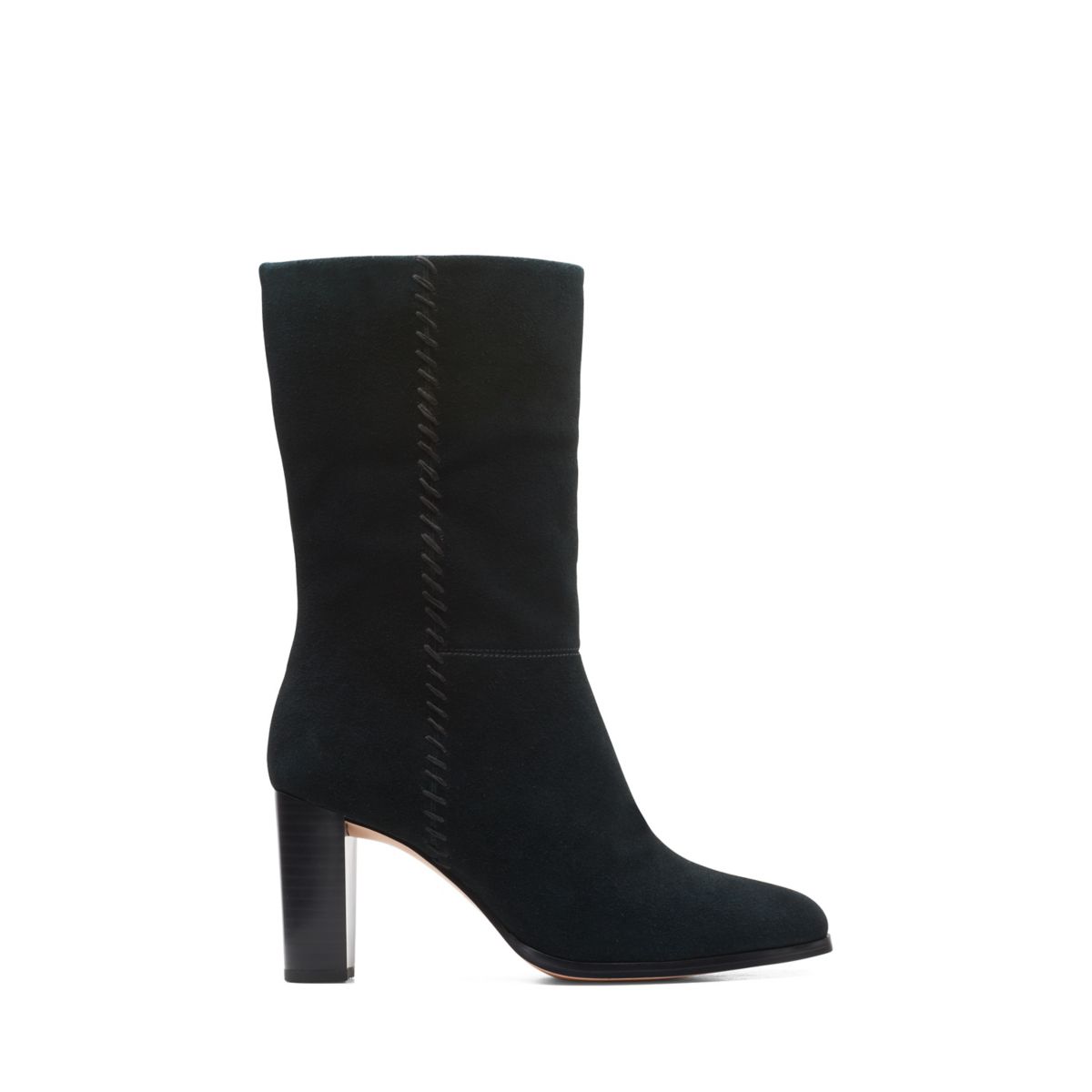 Clarks Karamo Mid High Heel Stiefel Schwarz | 95817691