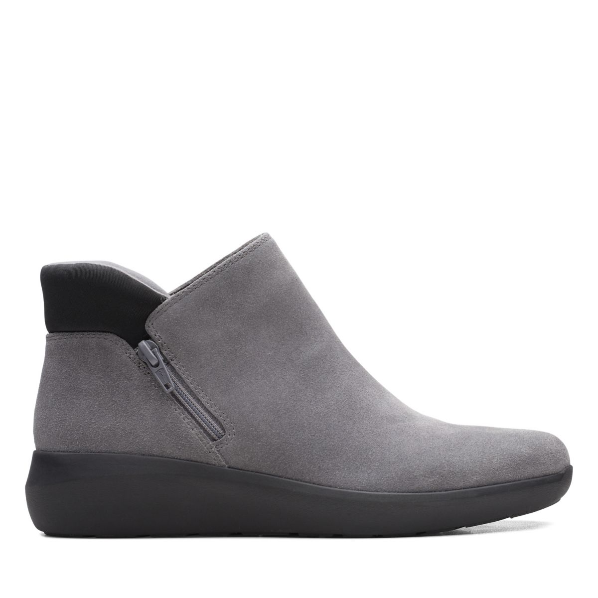 Clarks Kayleigh Mid Stiefeletten DunkelGrau | 79934685