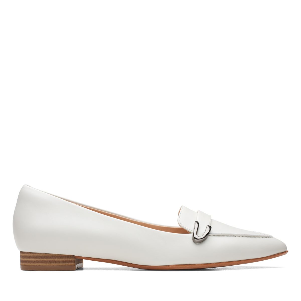 Clarks Laina 15 Schnallen Ballerinas Weiß | 13044619