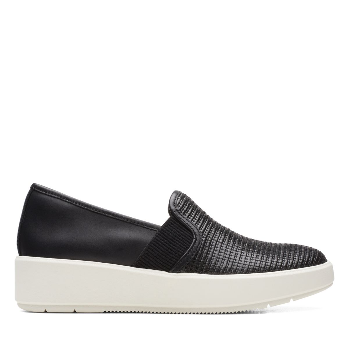 Clarks Layton Petal Slip On Schwarz | 59166485