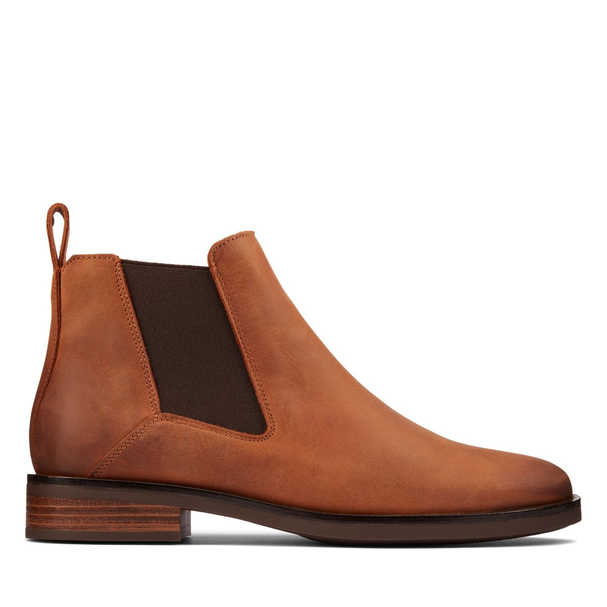 Clarks Memi Top Chelsea Stiefel DunkelBraun | 60660366