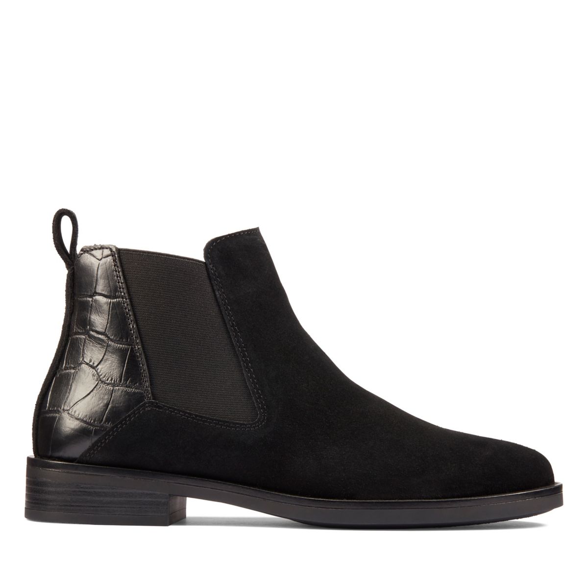 Clarks Memi Top Chelsea Stiefel Schwarz | 5102685