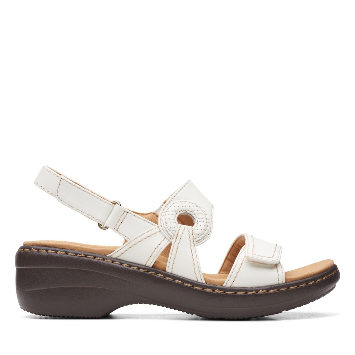 Clarks Merliah Opal Sandalen Weiß | 12135633