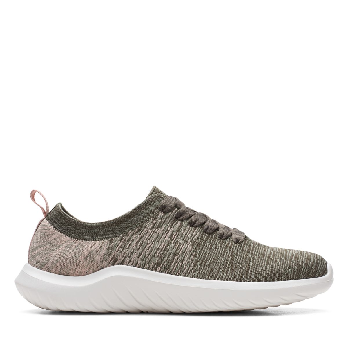 Clarks Nova Glint Sneakers DunkelOlivgrün | 98228761