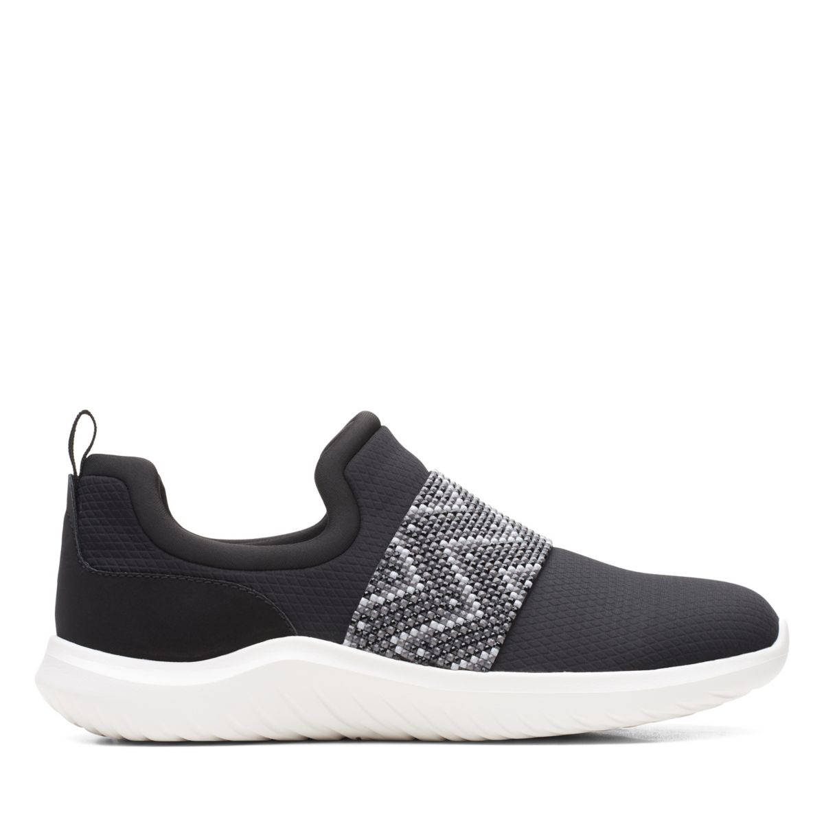 Clarks Nova Way Slip On Schwarz | 77625929