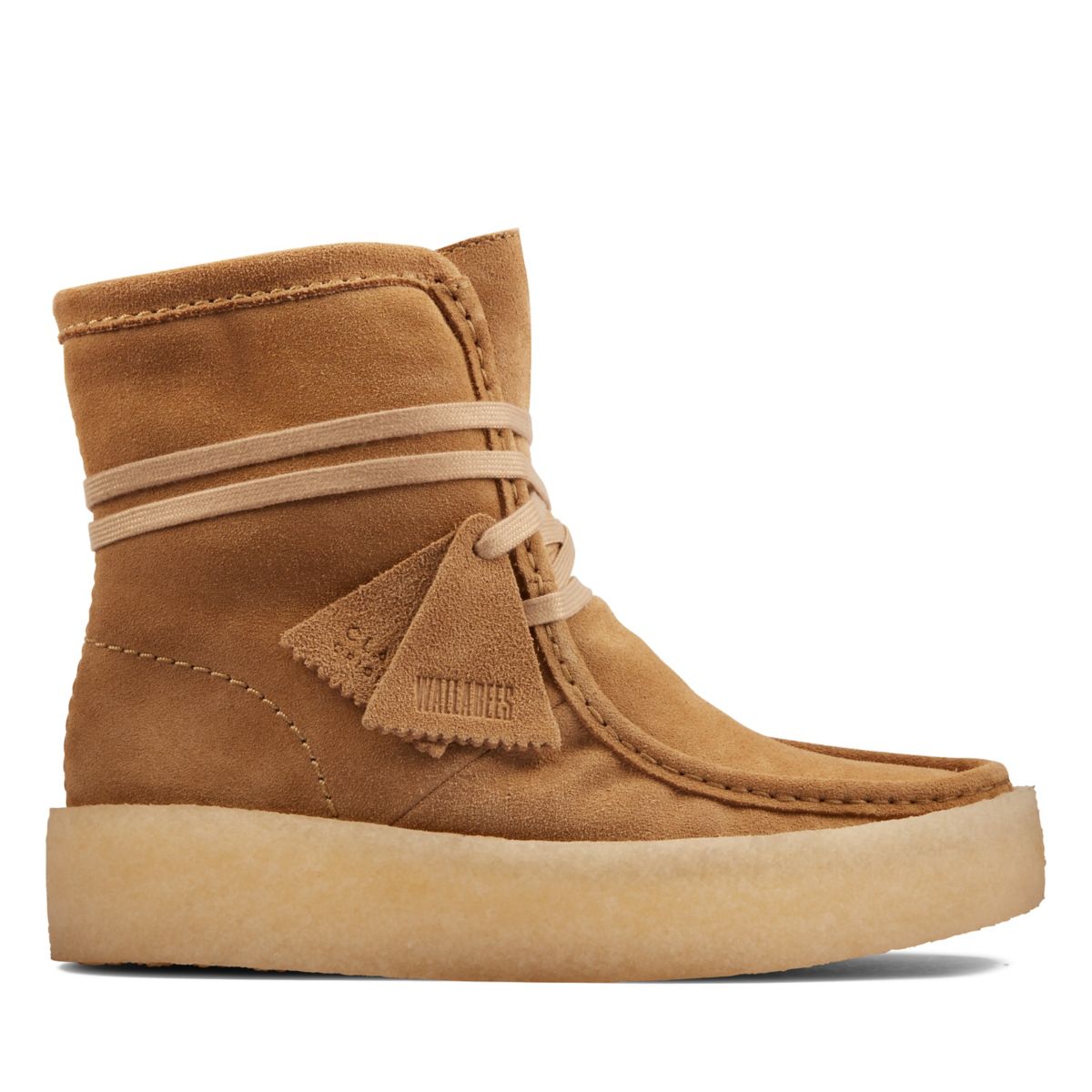 Clarks Original Cup Hi Wallabee HellBraun | 25872720