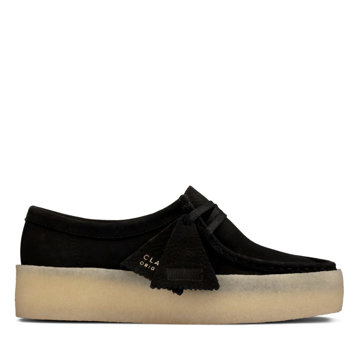 Clarks Original Cup Wallabee Schwarz | 37721394