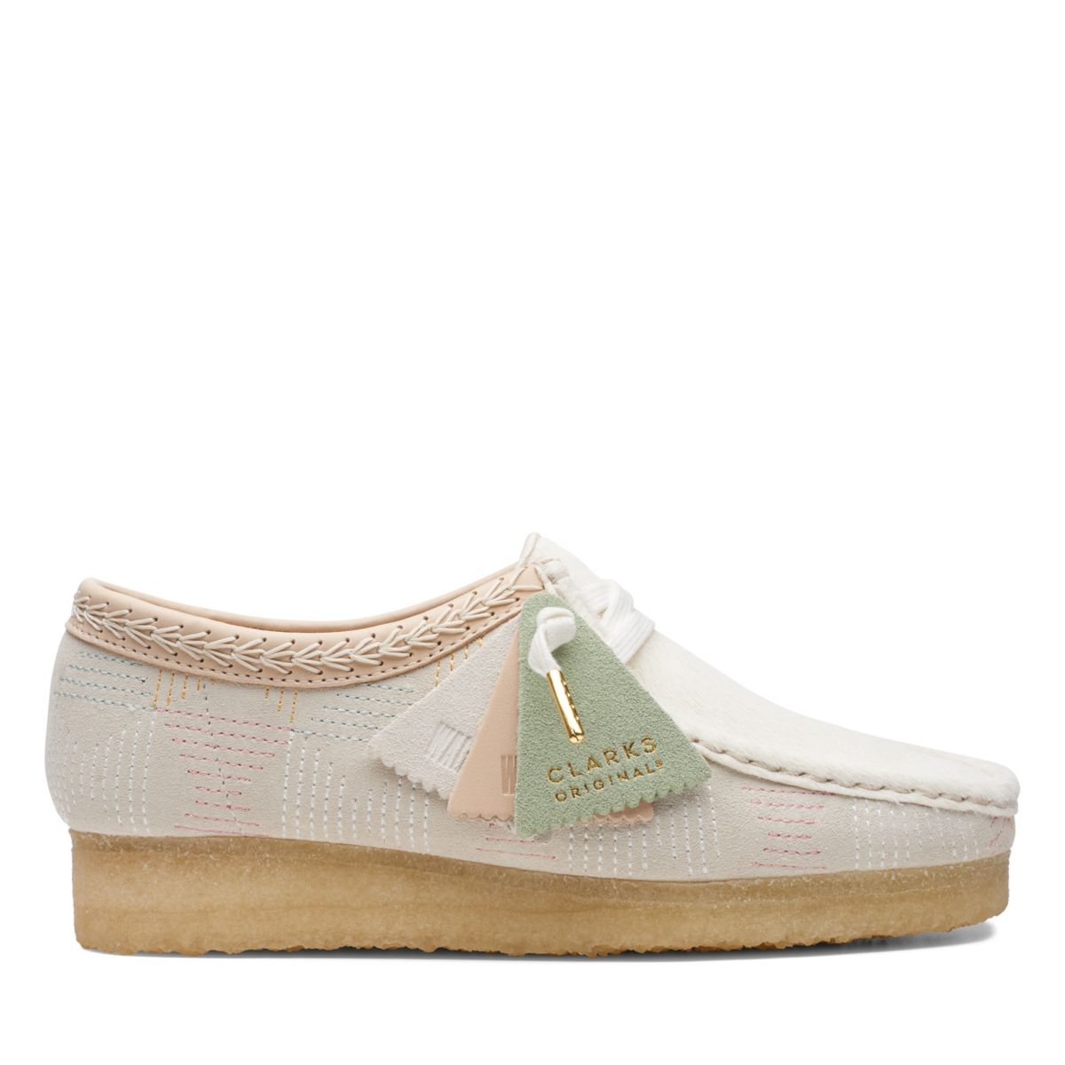 Clarks Original Wallabee Weiß | 72479706