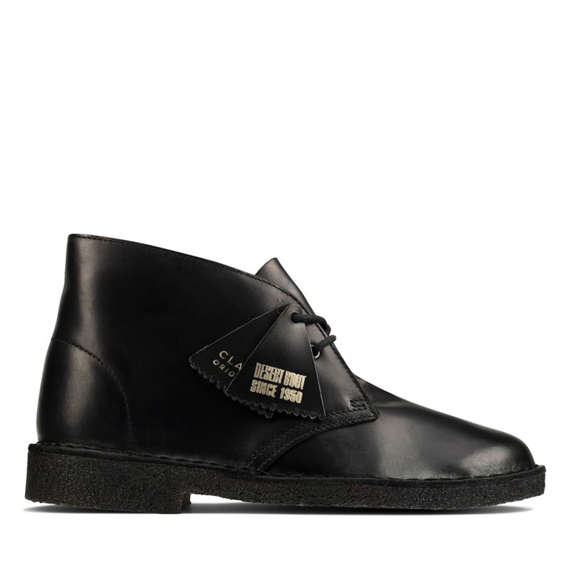 Clarks Original Wüstenstiefel Schwarz | 5903174