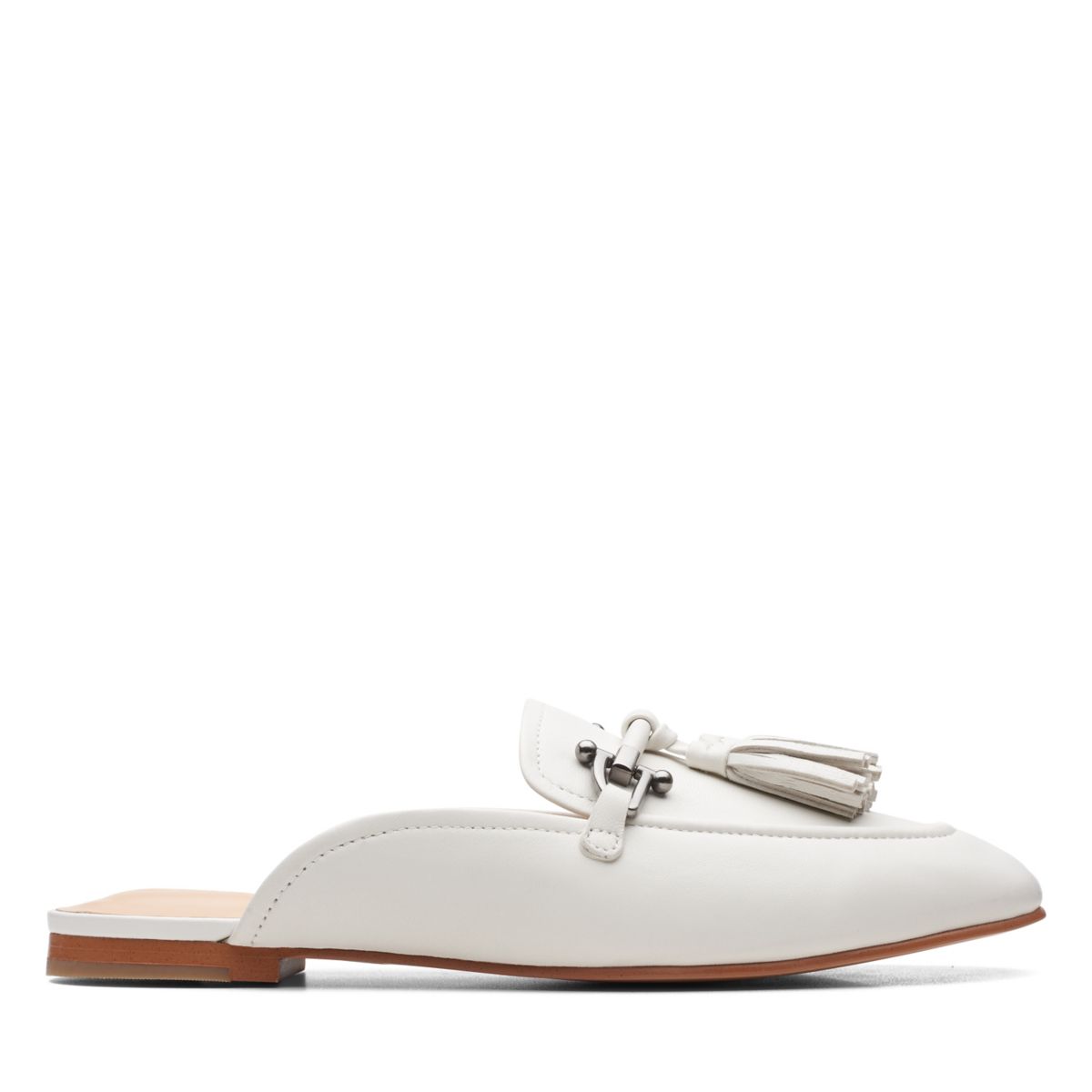 Clarks Pure2 Trim Mules Weiß | 11269359