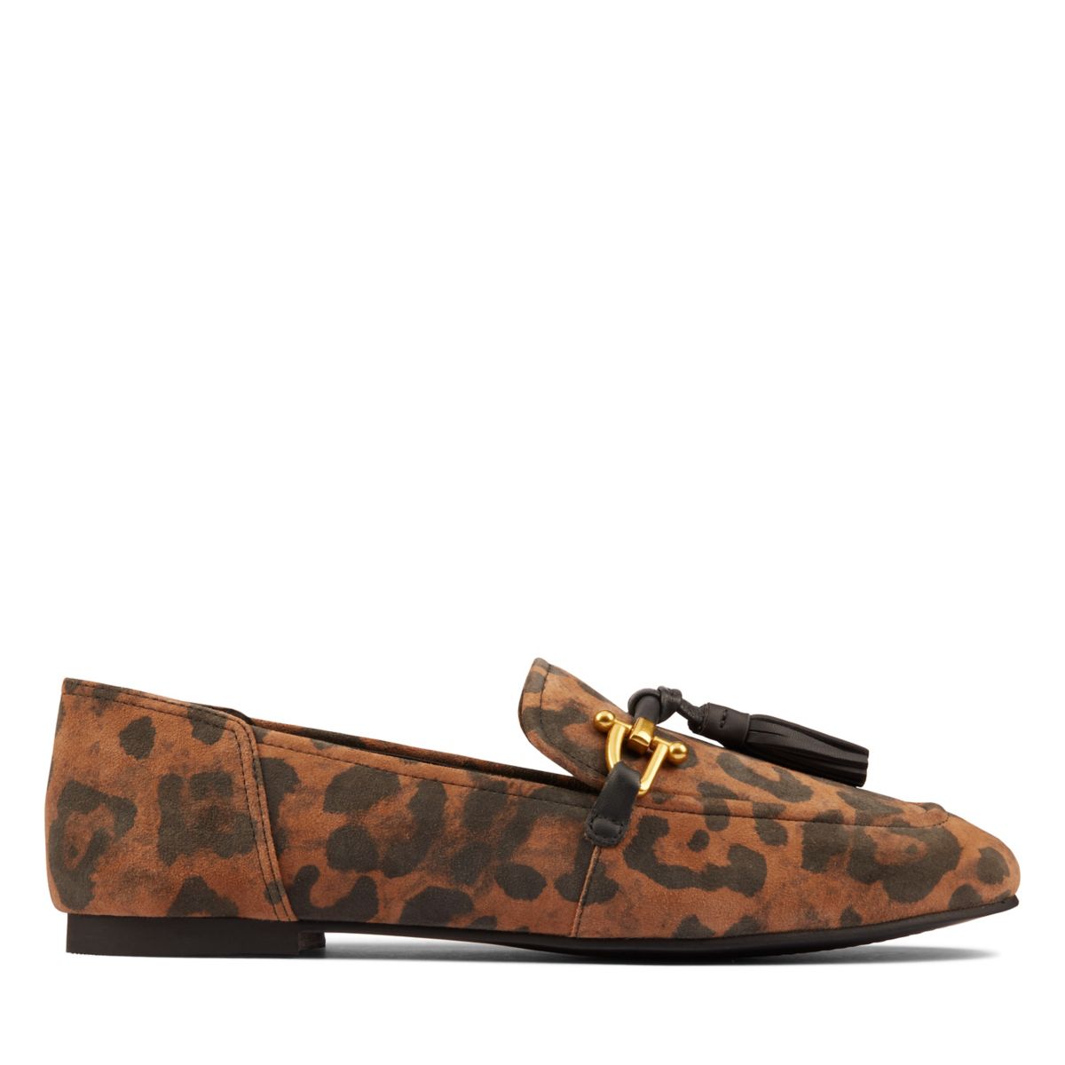 Clarks Pure 2 Tassel Ballerinas Leopard | 42259217
