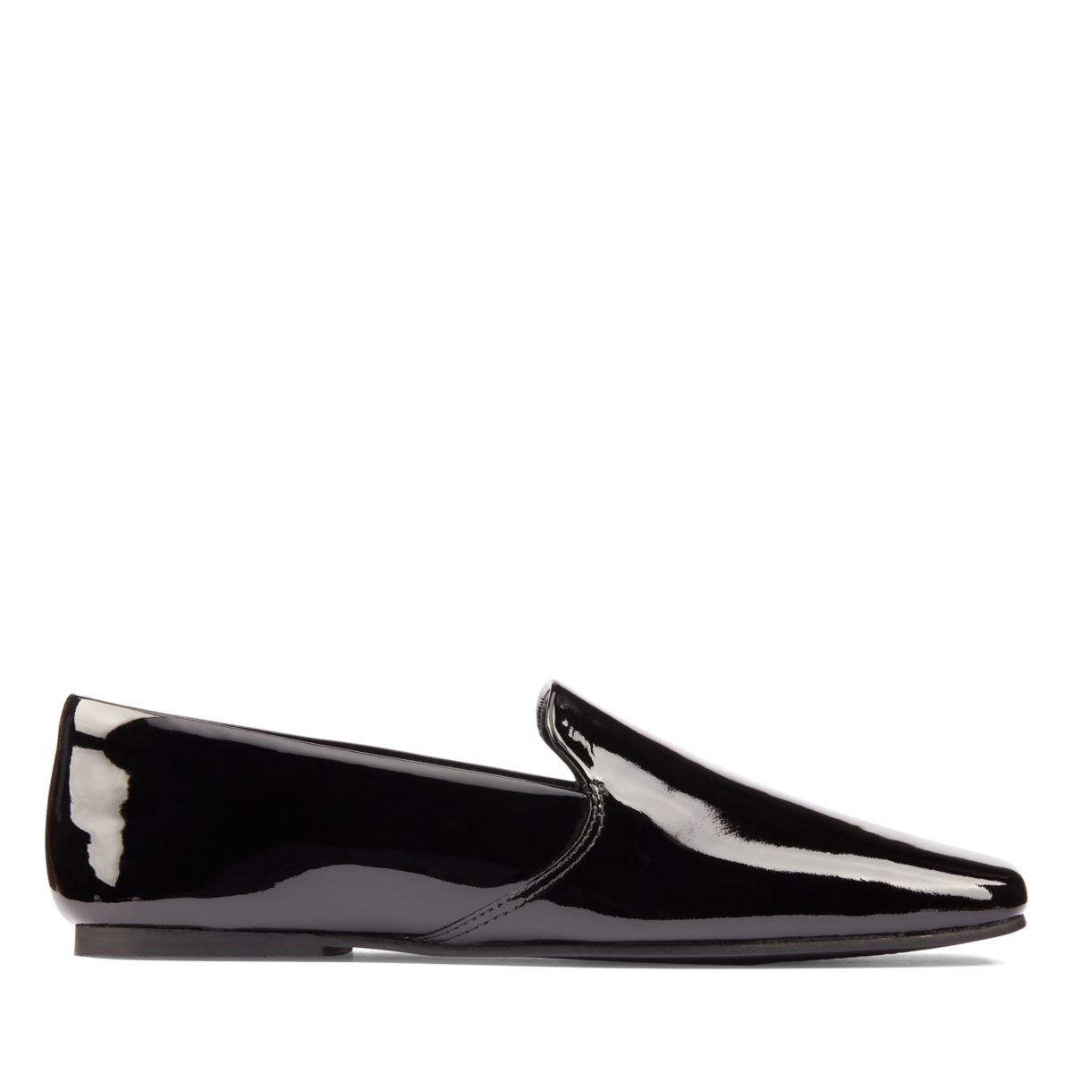 Clarks Pure Slip Ballerinas Schwarz | 64443091