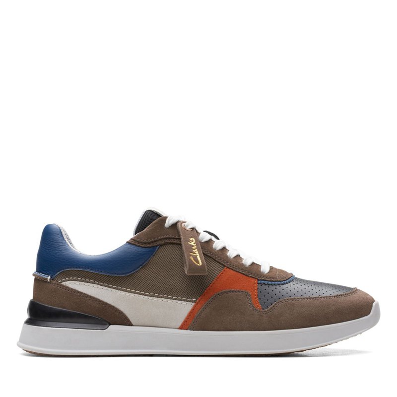 Clarks Race Lite Tor Sneakers DunkelGrau | 15190106