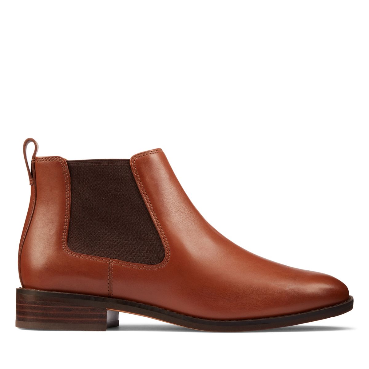 Clarks Ria Chelsea Stiefel Braun | 61413677