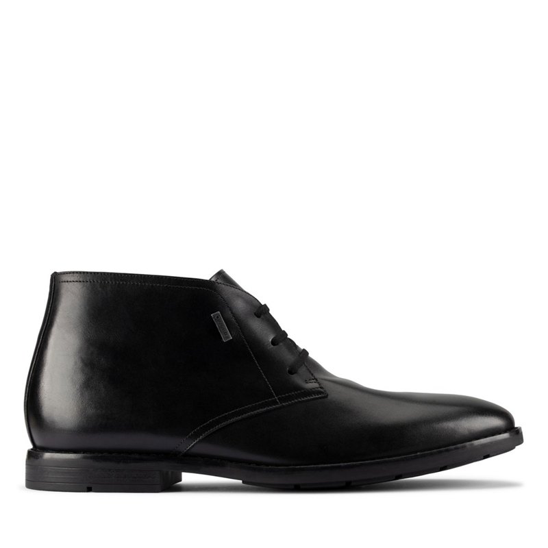 Clarks Ronnie Lo GORE-TEX Stiefeletten Schwarz | 76397229